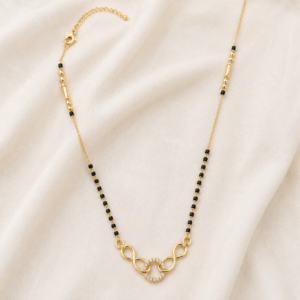 Circular Link Mangalsutra Necklace | OffersCart
