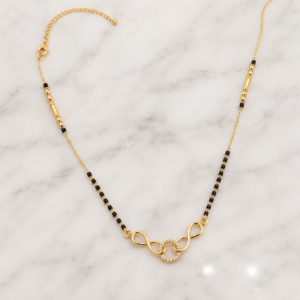 Circular Link Mangalsutra Necklace | OffersCart