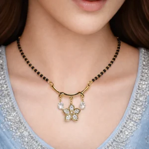 Buy Floral Mangalsutra Necklace Online at Best Price